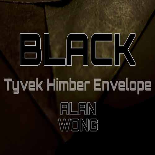 Tyvek Himber Envelopes Black (2 pack) by Alan Wong