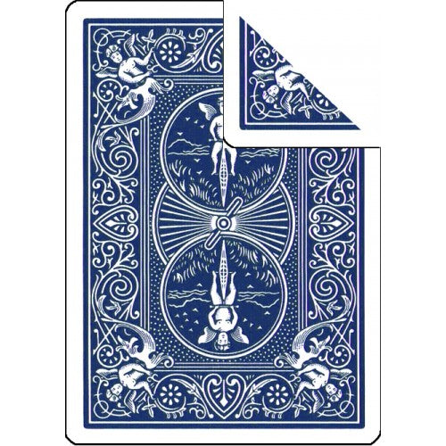 Bicycle Cards - Double Back, Blue-Blue