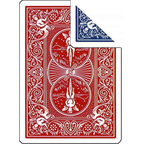 Bicycle Cards - Double Back, Red-Blue